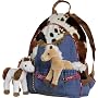 Plush Western Adventure Backpack 11"
