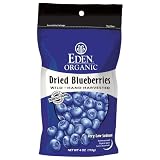 Save on Eden Organic Dried Wild Blueberries, 4-Ounce Pouches (Pack of 3) by Eden