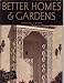 Books : Better Homes & Gardens January 1937