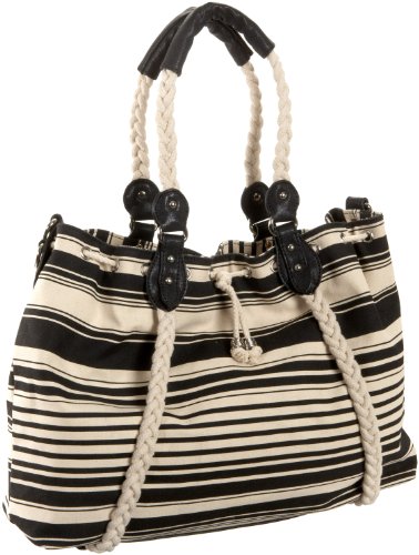 Melie Bianco Catalina Striped Tote