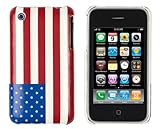 Leather Flag Case for Apple iPhone 3G / 3GS - USA