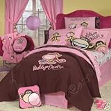 IMAGE OF BOBBY JACK 5PC FULL BEDDING SET, Comforter, 4pc Sheet Set, NEW, Girls BUBBLE