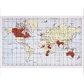 Photographic Prints of British Empire Map 1880 from Mary Evans