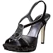 Nine West Women's Fuchsia T-Strap Platform Sandal
