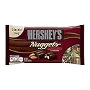 Hershey's Nuggets Special Dark Chocolate with Almonds, 12-Ounce Bags (Pack of 4)