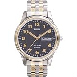 Timex Men's T26481 Classic Two-Tone Expansion Band Stainless Steel Bracelet Watch