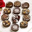 12 Chocolate Lava Cakes