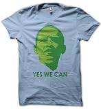 Obama Yes We Can, BabyBlue, Small