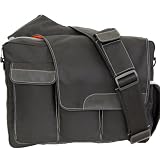 Diaper Dude Messenger II Diaper Bag, Black by Diaper Dude