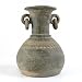 Handmade Antique Style Terra-cotta Long Neck Vase With Hand-Etched Design