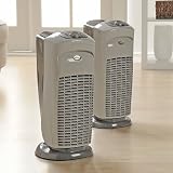 Hunter 2pk PERMAlife Tower Air Purifiers with 2 Extra Carbon Pre-Filters