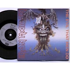IRON MAIDEN - EVIL THAT MEN DO - 7" VINYL