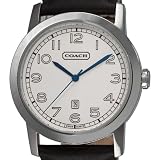 Coach Bleecker Mens Black Leather Watch 14600899