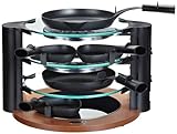Maybaum RAC 500 Design-Glas-Raclette für 8 Personen