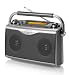 Roberts RD 21 FM RDSDAB Portable Digital Radio in Silver