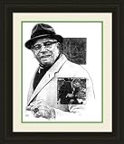 Green Bay Packers Framed Vince Lombardi Green Bay Packers By Michael Mellett NFL Football