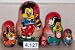 Search : Mickey Mouse Russian Nesting Doll 5 Pc / 4 in #4.127