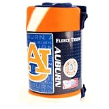Auburn Tigers Lightweight Fleece Blanket (Measures Approx. 50 x 60)