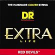 DR Strings Red Devils - Extra-Life Red Coated Bass 45-105