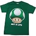 Nintendo 1 Up Mushroom Get a Life Mens T-Shirt