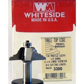 Whiteside - WS3300 - 2 1/4" French Baroque Table Edge