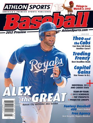 2012 Athlon Sports MLB Baseball Preview Magazine- Kansas City Royals Cover