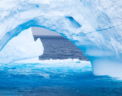 Photo wall mural no.97 ARC OF ICE 157.48"x110.24" Wallpaper, wall art, wall decor, Ice, glaciers, polar, arctic, sea, icebergs, cold, blue, north pole, low-priced
