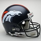 Denver Broncos Authentic Pro-Line Riddell Full Size Helmet