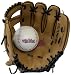 Midwest Kids Glove & Ball Set - Brown/Black, 9 inch