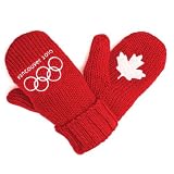Vancouver Canada 2010 Winter Olympic Red Mittens, Size S/M, Brand New with Tags