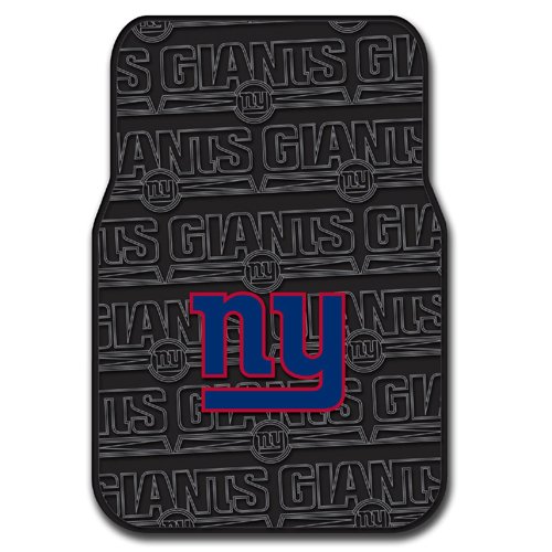New York Giants NFL Car Front Floor Mats (2 Front) (17x25