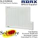 1000W Adax APO Oil Filled Electric Radiator, Heater. Wall Mounted or Portable. 1kW 1000 Watt 1 Kilowatt