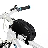 Atdoshop(TM) Bicycle Cycling Frame Front Top Tube Bag Outdoor Mountain Bike Pouch BK