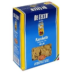 De Cecco Racchette, 16 Ounce Boxes (Pack of 5)