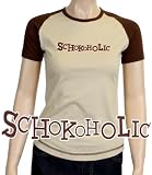 SCHOKOHOLIC Girly Damen Shirt Gr.S M L