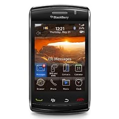 BlackBerry Storm2 9520 Smartphone (WLAN, SurePress, 3.2 MP, Bluetooth, GPS) ohne Branding schwarz