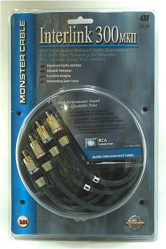Monster Cable I300MKII4M Interlink Cable 4 Meter
