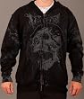 Silver Star Men's SCREAMING SKULL Hoodie
