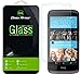 Dmax Armor for HTC Desire 526 Glass Screen Protector, [Tempered Glass] 0.3mm 9H Hardness, Anti-Scratch, Anti-Fingerprint, Bubble Free, Ultra-Clear