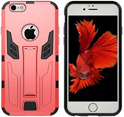 SANXIONG Fashion Cool Modern Autobot Phone Case Stand Case Ultra Slim Fit For iPhone 6 plus/6s plus(Red)