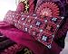 Suzani - Phulkari cushion with filling