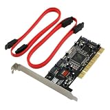 SYBA PCI to 4-Channel Internal SATA Host RAID Controller Card - SIL3114