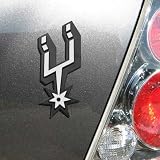 San Antonio Spurs Silver Car Emblem