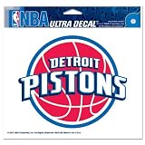 Detroit Pistons 5" x 6" Window Cling