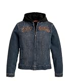 Harley-Davidson® Women's 3-in-1 Denim Jacket. Embroidery. 99114-10VW