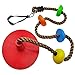 Xinlinke Tree Climbing Rope and Kids Disc Swing Seat Set Outdoor Backyard Playground Accessories
