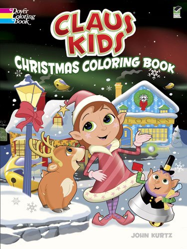 Claus Kids Christmas Coloring Book (Dover Coloring Books)