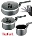 Kitchen & Housewares : Tefal Compact Enamel Pan Set, 3 Piece