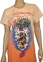 Ed Hardy women's plus size Dip Dyed Eagle Dragon shirt