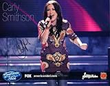 Carly Smithson autographed 2008 American Idol 8x10 photo